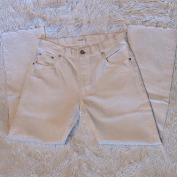 “NEW” Moussy Vintage Odessa High-Rise Distressed Straight-Leg Jean - Picture 7 of 11